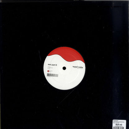 Back cover of Second Hand vinyl record "Adam Beyer – A Walking Contradiction" featuring artwork and tracklist details.