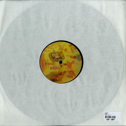 Second Hand vinyl record titled EDWARD – BIRDS, showing the back cover with artwork and tracklist details.