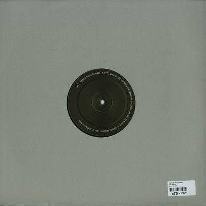Second Hand ASSALTI INDUSTRIALI vinyl record titled "Otto Minuti" with a plain black back cover and minimal text.