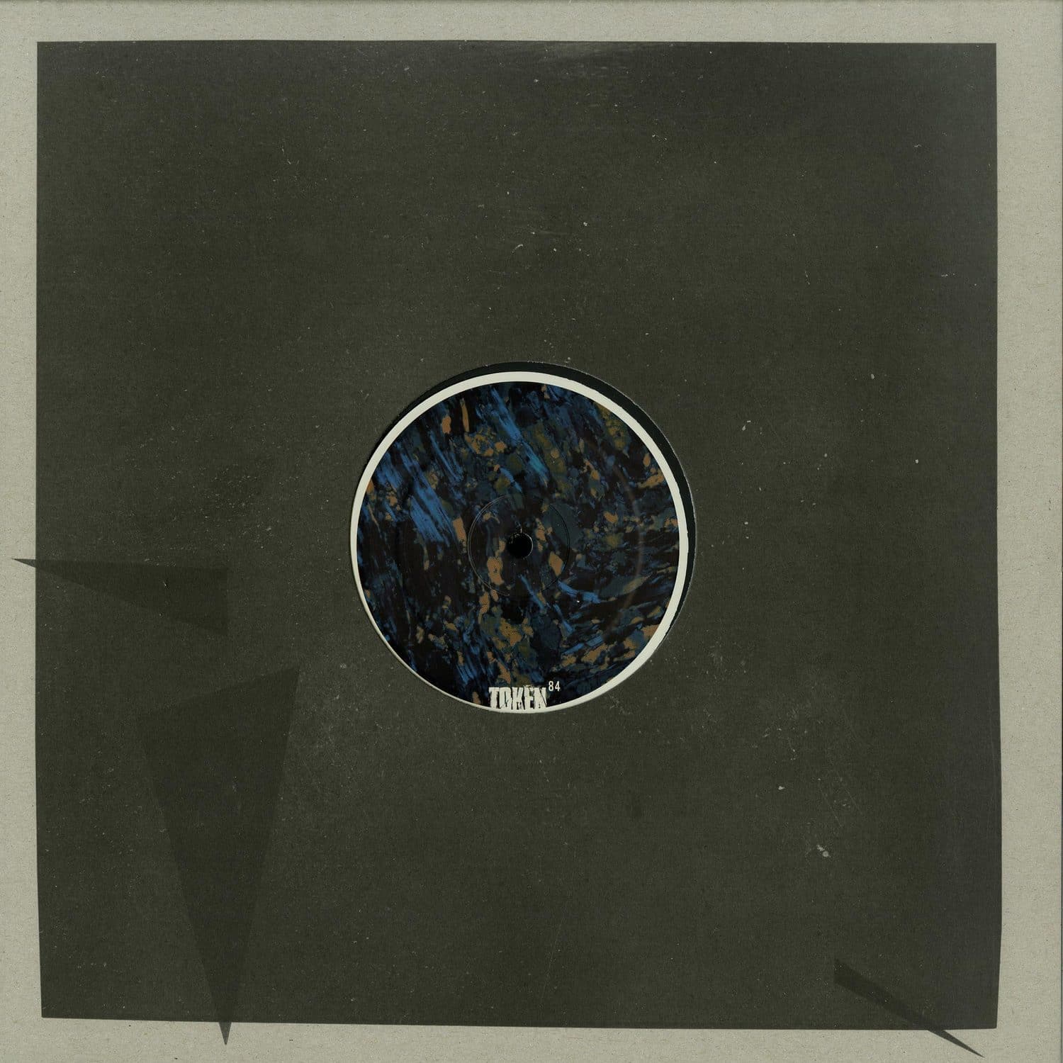 Second Hand SIGHA Untitled vinyl record with black sleeve and minimal label design, showing the back cover artwork.