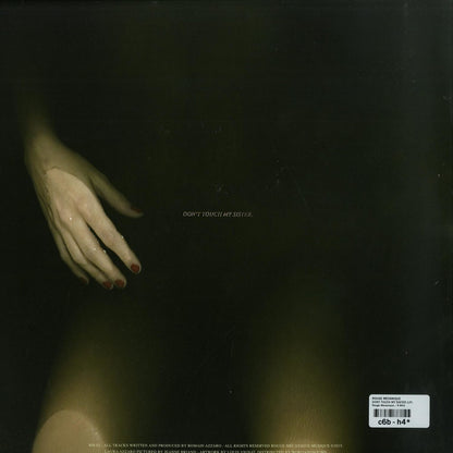 Back of Second Hand ROUGE MÉCANIQUE vinyl record titled "Don't Touch My Sister" with visible track details and artwork.