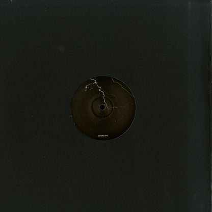 Second Hand ANTONIO vinyl record with colorful abstract artwork on the back side, featuring the electrical system theme.