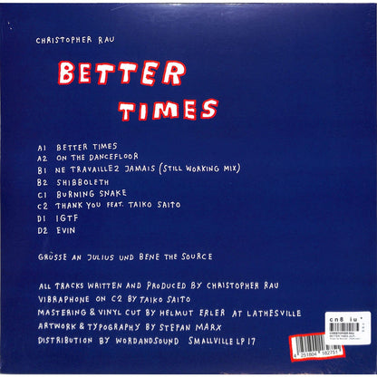 CHRISTOPHER RAU – BETTER TIMES