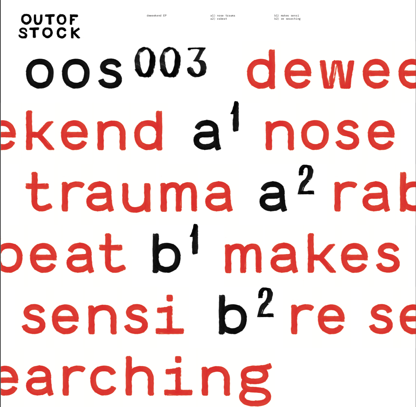 DEWEEKEND – DEWEEKEND EP