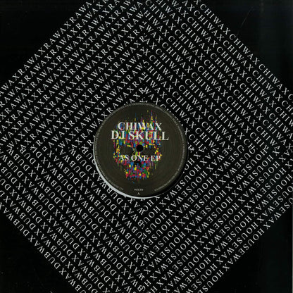 Second Hand DJ SKULL vinyl record from the AS ONE EP, featuring artwork with a skull design on the front.
