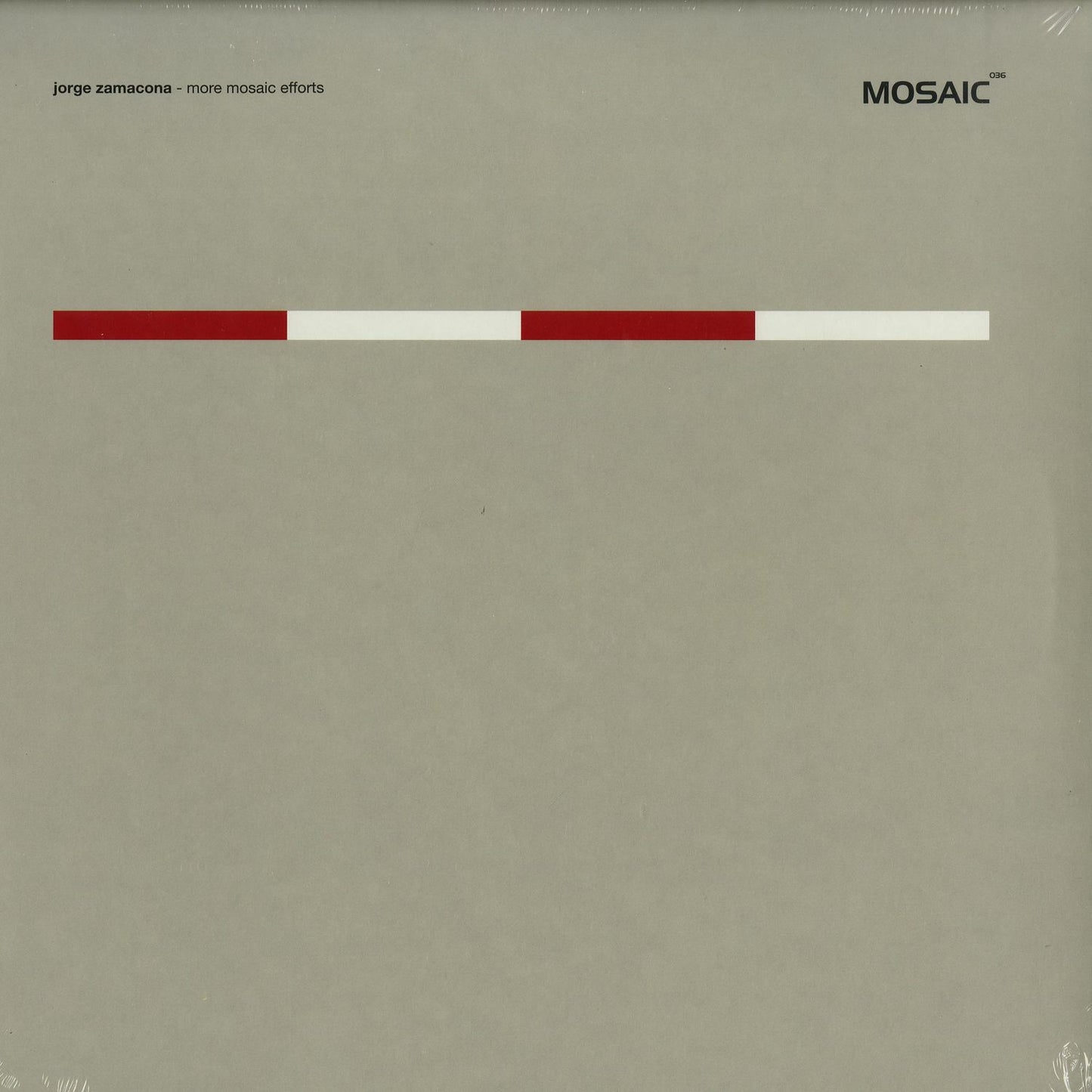 JORGE ZAMACONA – MORE MOSAIC EFFORTS