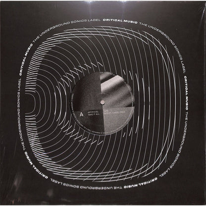 QZB Charli Brix Circuits vinyl record by Triple Vision, front cover featuring abstract circuit design and bold typography.