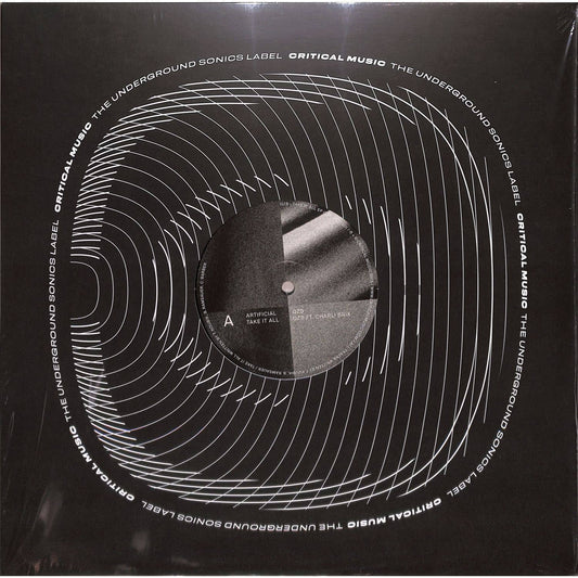 QZB Charli Brix Circuits vinyl record by Triple Vision, front cover featuring abstract circuit design and bold typography.