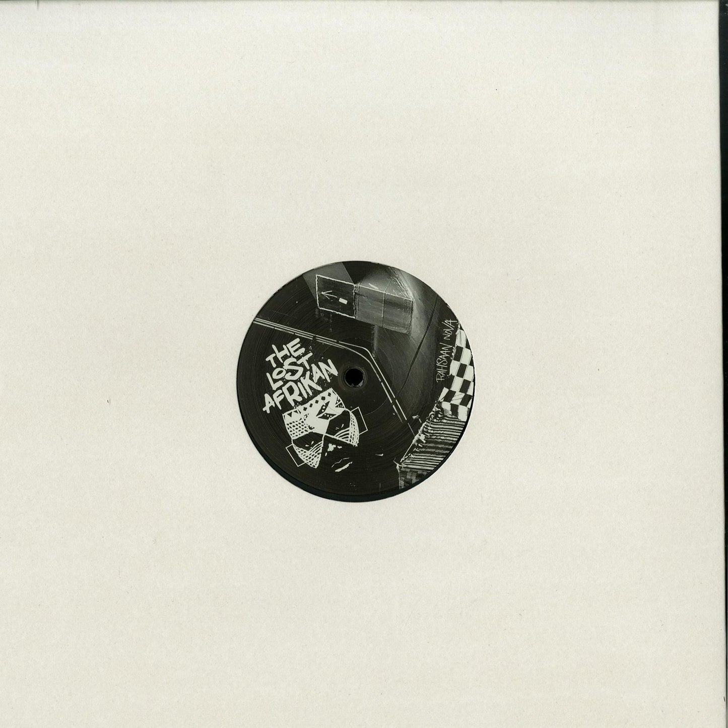 Decks RAHSAAN NOVA – THE LOST AFRIKAN vinyl record, showing the front cover with vibrant artwork and album title.