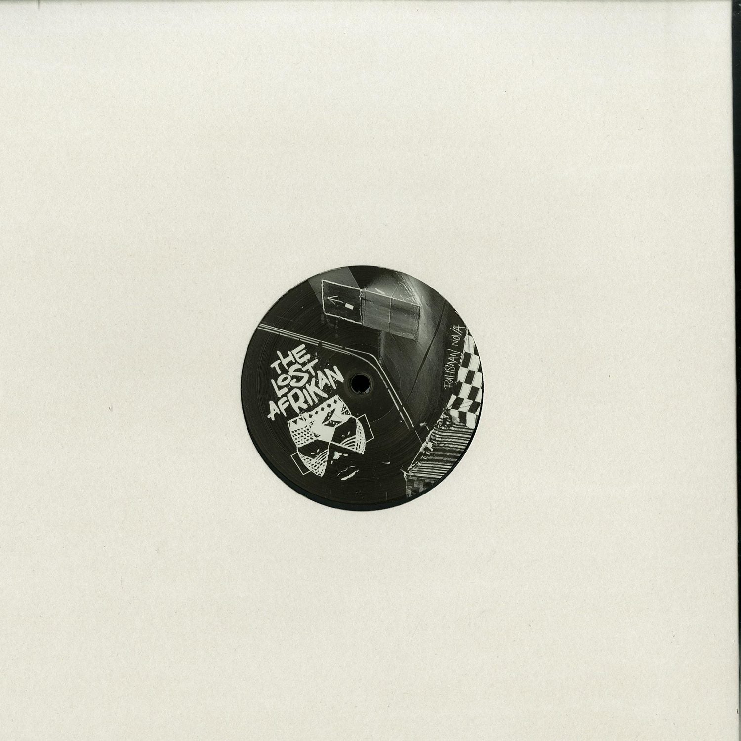 Decks RAHSAAN NOVA – THE LOST AFRIKAN vinyl record, showing the front cover with vibrant artwork and album title.