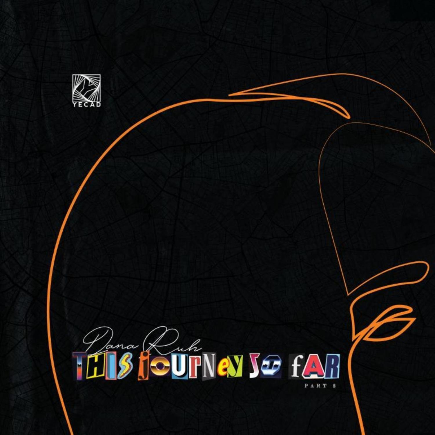 Vinyl record of Dana Ruh's "This Journey So Far Part 2" by Vinyl Future, showing the front cover with album artwork.