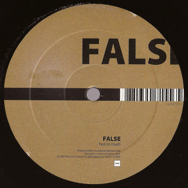 FALSE – FED ON YOUTH