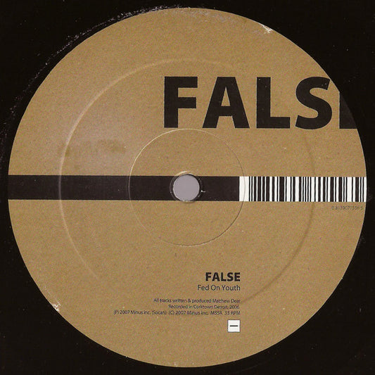 FALSE – FED ON YOUTH