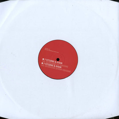 7 Citizens Rydim – The Interview vinyl record by Decks, showing the front cover with colorful artwork and album title.
