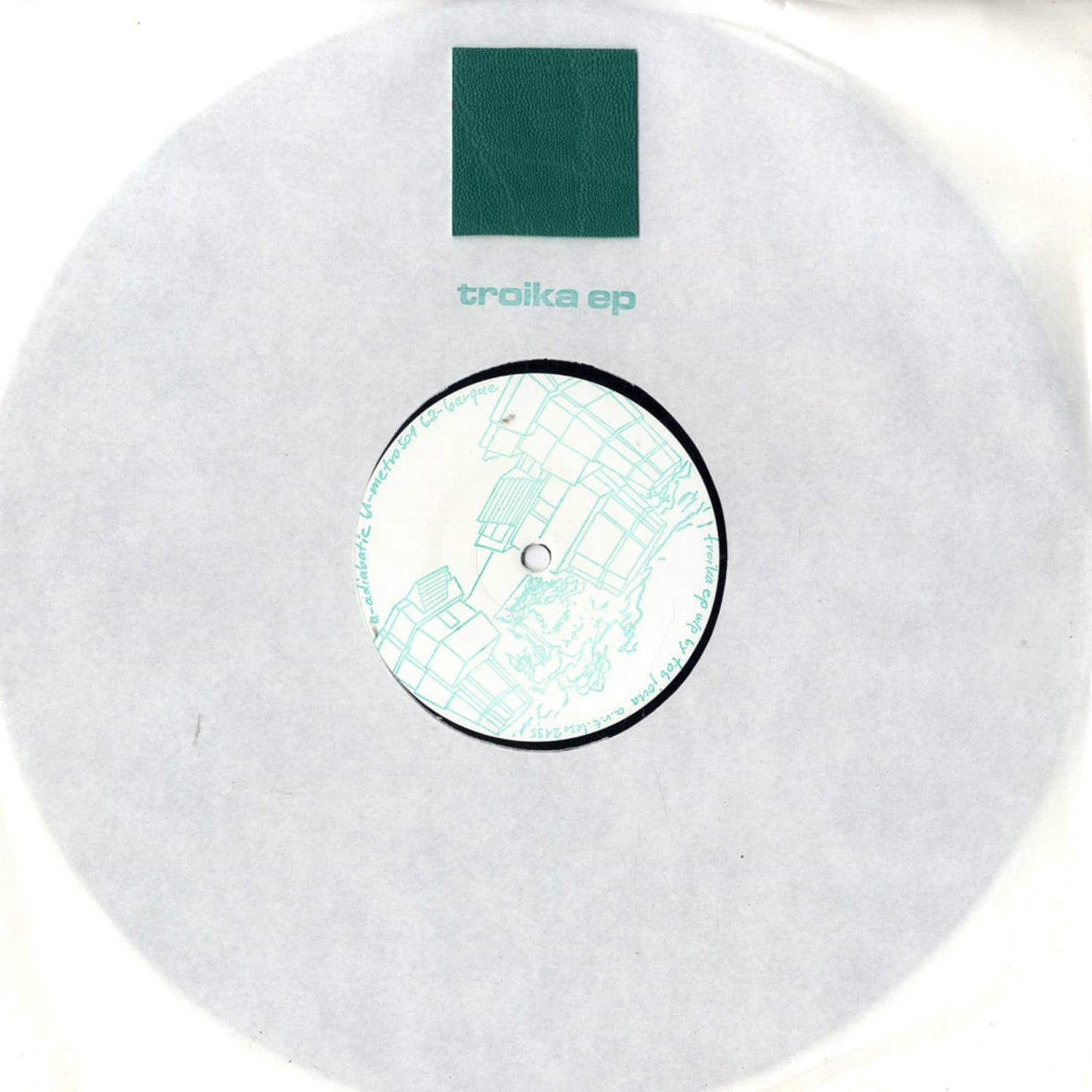 Second Hand TOB JONA – TROIKA EP vinyl record with colorful album cover art displayed.