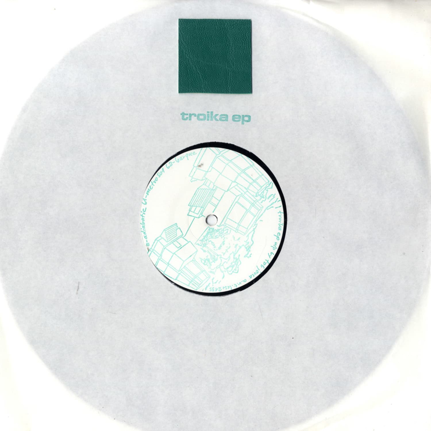 Second Hand TOB JONA – TROIKA EP vinyl record with colorful album cover art displayed.