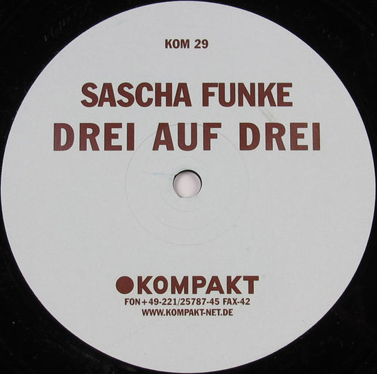 SASCHA FUNKE – DREI AUF DREI