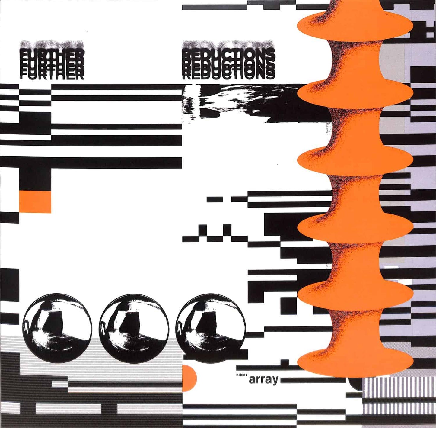 Second Hand ARRAY vinyl record with colorful abstract cover art, front view showing the album title and design.