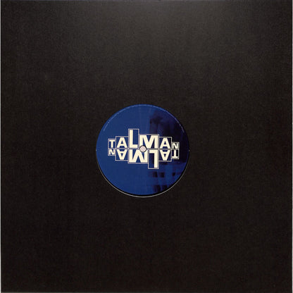 Syncrophone vinyl record of MEHLOR's Hunted EP, front view showing the colorful album cover artwork.