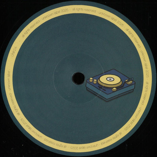 Vinyl Future Unknown Collective UNK24 vinyl record with colorful abstract cover art, front view showing the album's design.