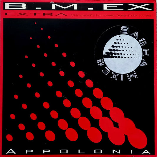 Second Hand B.M. EX – APOLLONIA vinyl record with colorful album cover artwork displayed.