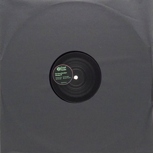 Vinyl record titled Giseigo by Mariano Mateljan, featuring album artwork with abstract design and text on the front cover.