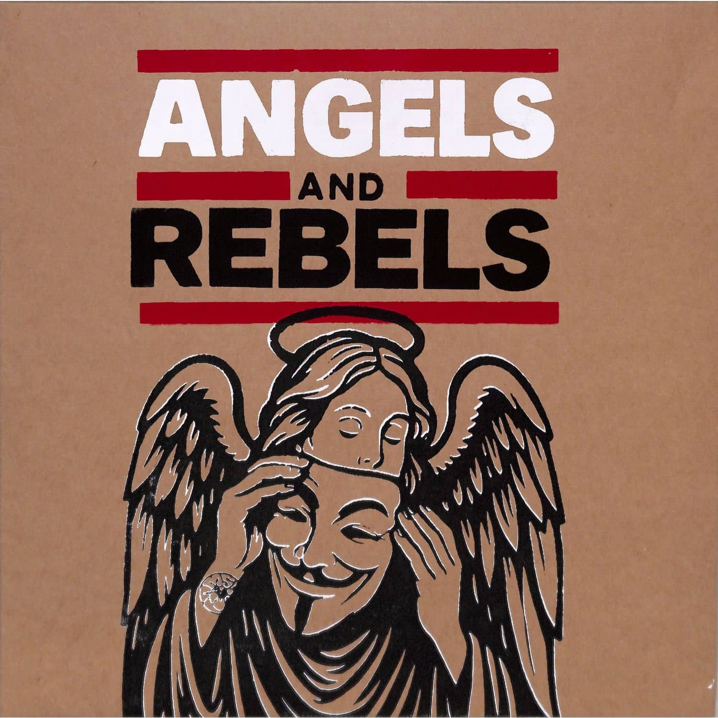 Vinyl record by Triple Vision featuring AMSTERDELICS GAUDI – ANGELS AND REBELS with colorful album cover art.