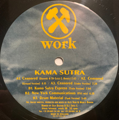 KAMA SUTRA, BASOSKI, DJ ERICK E – CENSORED