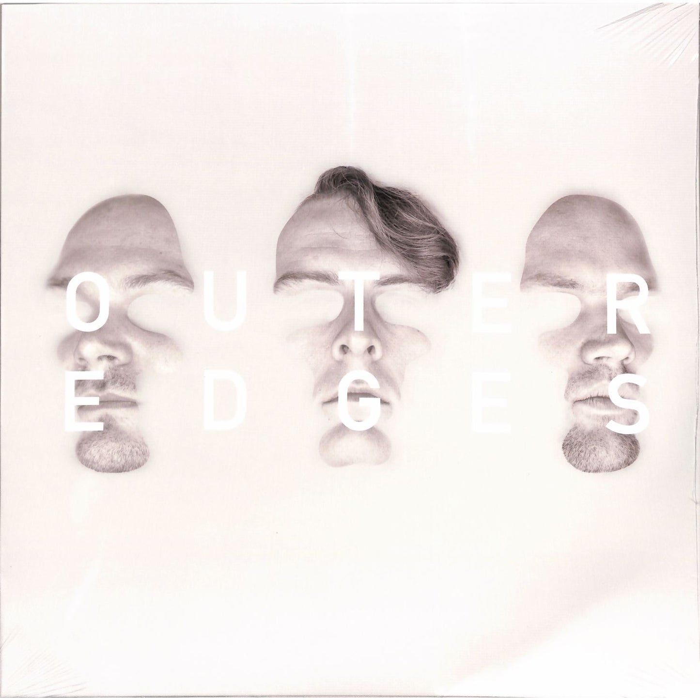 Noisia Outer Edges vinyl record by Triple Vision, showing the front cover with bold artwork and album title.