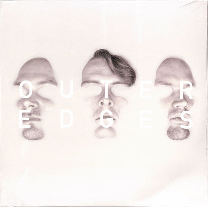 Noisia Outer Edges vinyl record by Triple Vision, showing the front cover with bold artwork and album title.