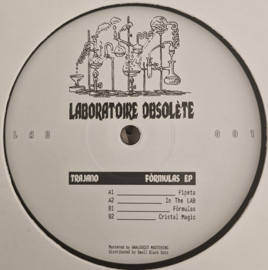 Second Hand TRAJANO vinyl record front cover with colorful artwork, showcasing the album's vibrant design.