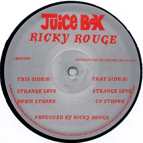 RICKY ROUGE – STRANGE LOVE