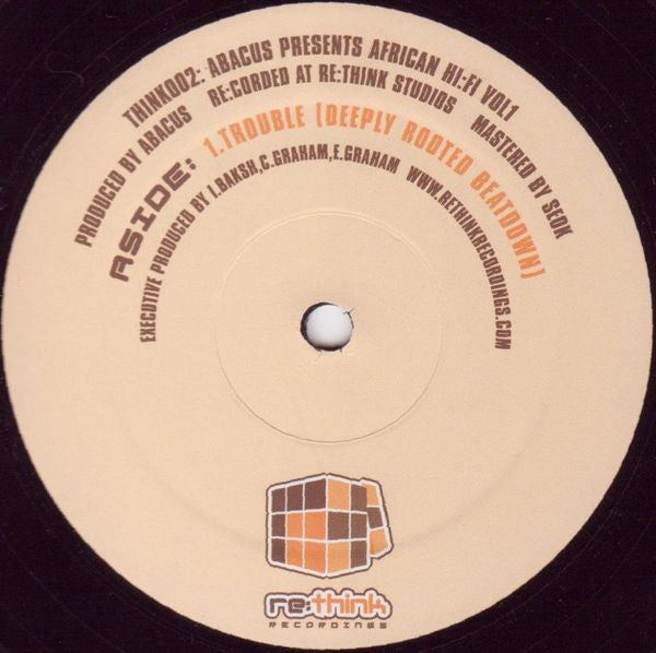 ABACUS – AFRICAN HI:FI VOL. 1 - Chippy Chasers Record Store