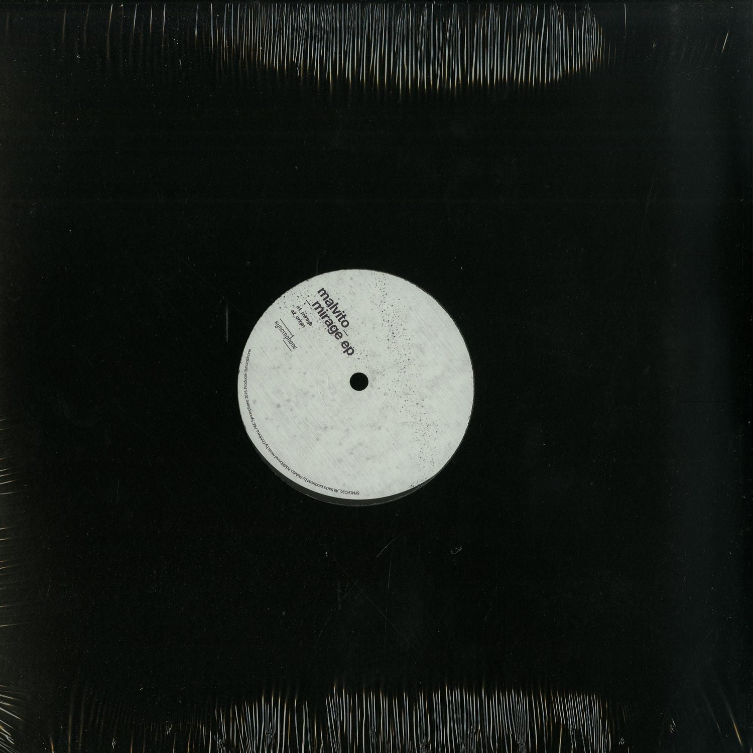 Second Hand MALVITO Mirage EP vinyl record with colorful album cover art, front view showing vibrant design and text.