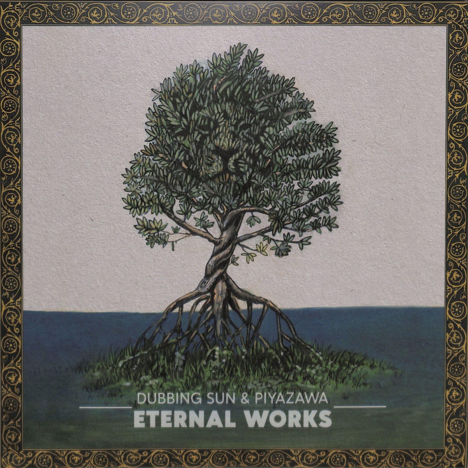 Triple Vision vinyl record of Dubbing Sun & Piyazawa, Another Channel by Eternal Works, showing the front cover artwork.