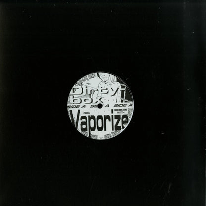 Second Hand Black Seed vinyl record with black label and minimal artwork, front view of the Dirtybox edition.