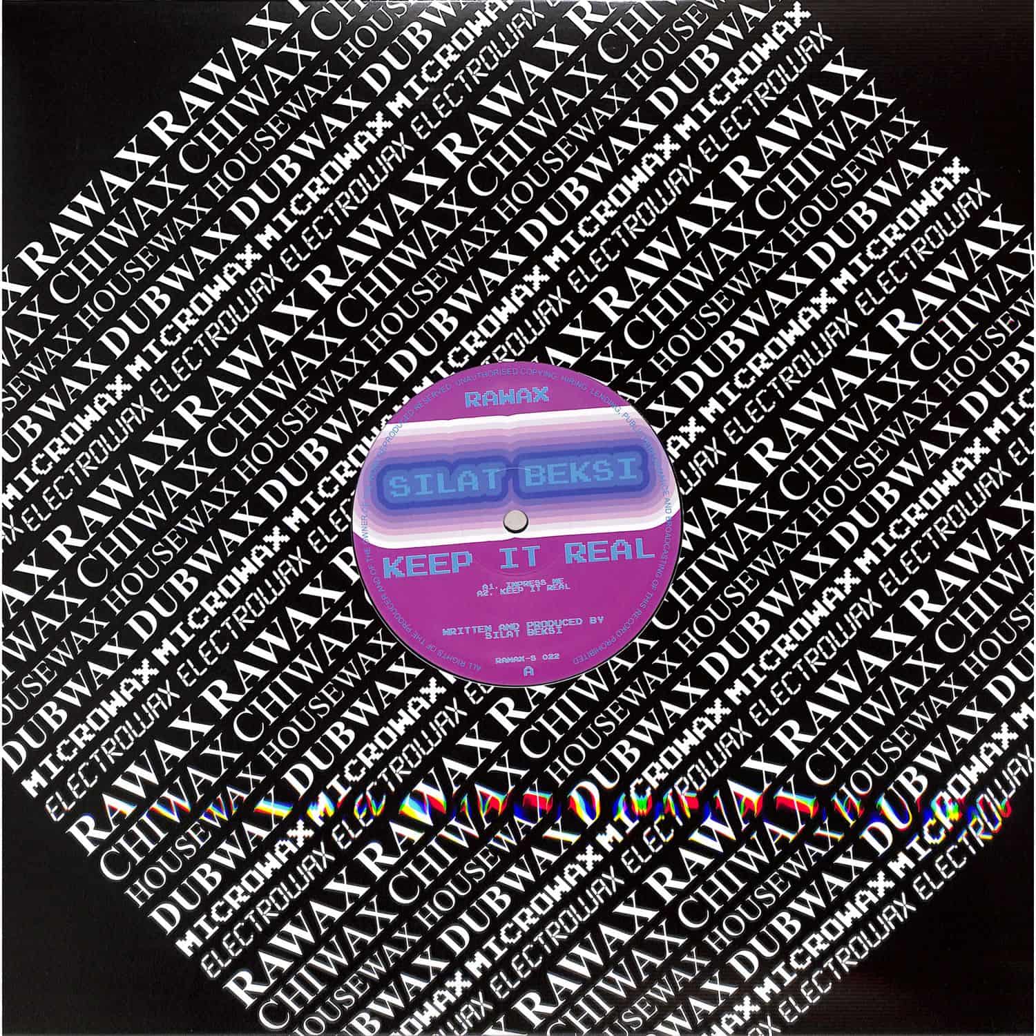 DBH SILAT BEKSI, ĀMAN vinyl record with vibrant album cover art featuring bold graphic design and artistic visuals.
