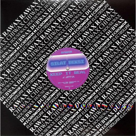 DBH SILAT BEKSI, ĀMAN vinyl record with vibrant album cover art featuring bold graphic design and artistic visuals.