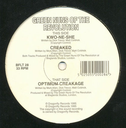 GREEN NUNS OF THE REVOLUTION – OPTIMUM CREAKAGE