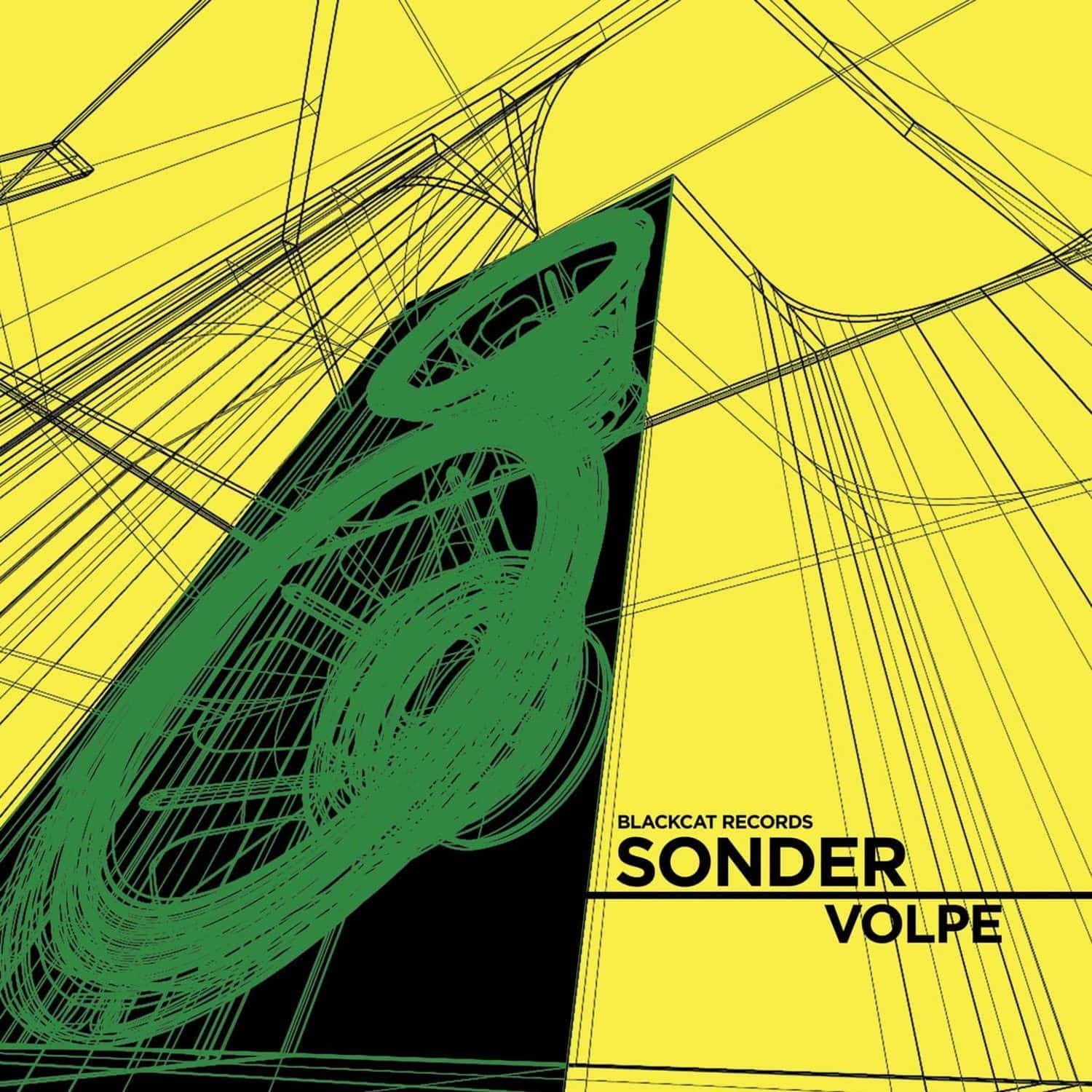Decks VOLPE – SONDER vinyl record with colorful abstract artwork on the front cover.