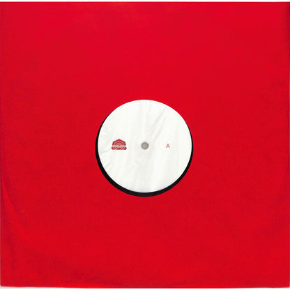 Yoyaku SKUDGE KOR011 vinyl record with colorful abstract cover art, front view showing the album design.