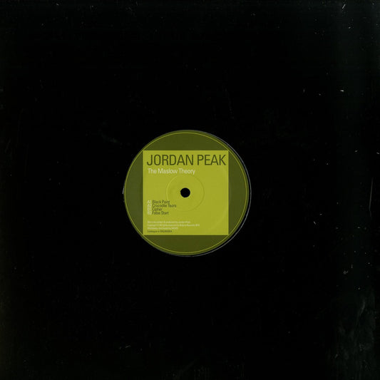 Second Hand Jordan Peak – The Maslow Theory vinyl record with colorful album cover artwork.