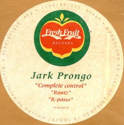 JARK PRONGO – COMPLETE CONTROL