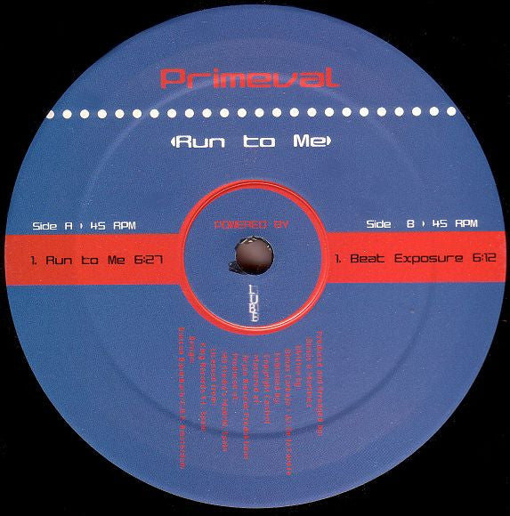 PRIMEVAL – RUN TO ME
