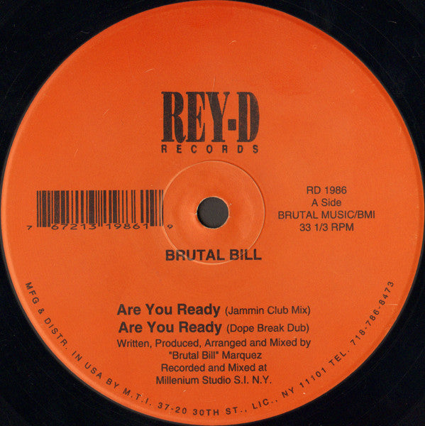 BRUTAL BILL – ARE YOU READY / HEAVEN