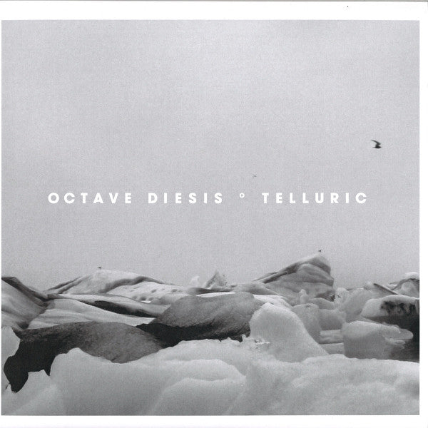 Vinyl record titled "Octave Diesis – Telluric" with abstract colorful cover art, front view of the album.