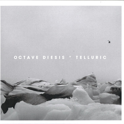 Vinyl record titled "Octave Diesis – Telluric" with abstract colorful cover art, front view of the album.