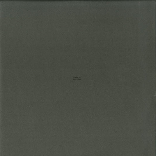 Second hand vinyl record of Shifted, Yves De Mey, Oscar Mulero, Retina.IT Semantica 2006-2016, showing the front cover with artwork.