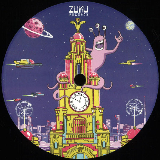 Vinyl record titled "BRENT – RETURN TO COOKIE MOUNTAIN" by Subwax Distribution, featuring colorful album artwork.