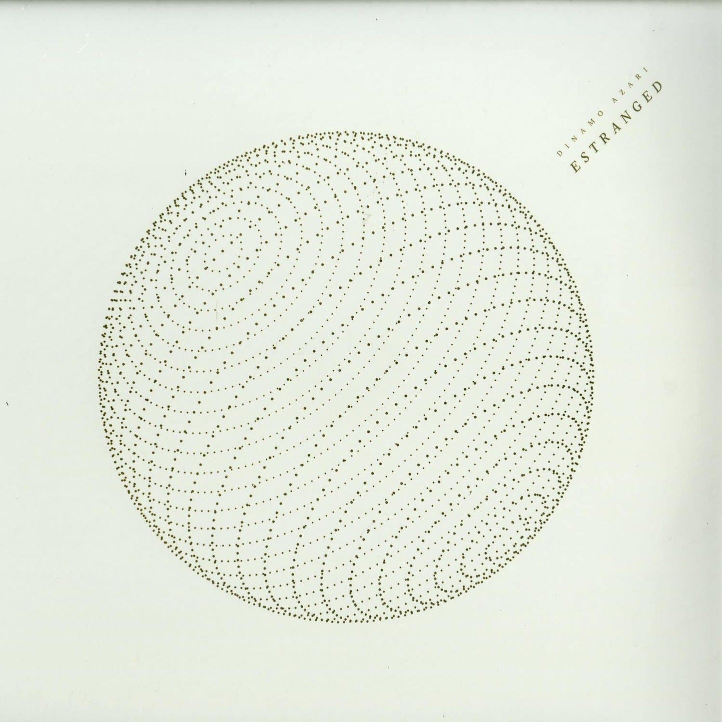 Decks Dinamo Azari Estranged vinyl record with colorful album cover art featuring abstract designs and bold typography.